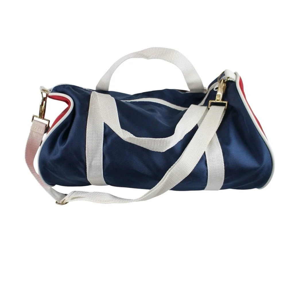 Vintage Levi's 1984 USA Olympics Duffle Bag Navy Red White Gym NWT - Picture 6 of 6